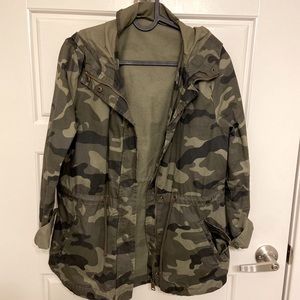 Hooded Camo Jacket